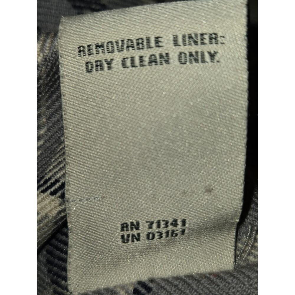 Vintage L.L. Bean Heritage Sage Green Rain Coat Removaeable Wool Lining Large - Picture 8 of 9